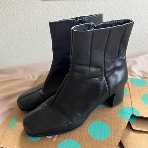 Nine West Leather Ankle Boots